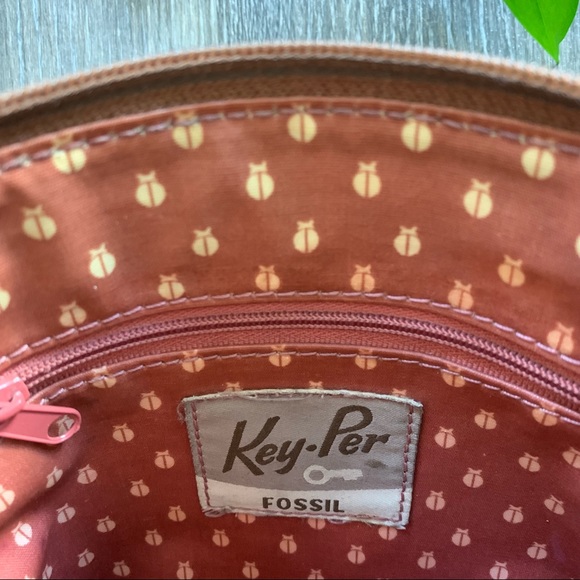 Fossil Crossbody Multicolour Floral Purse - Picture 8 of 16